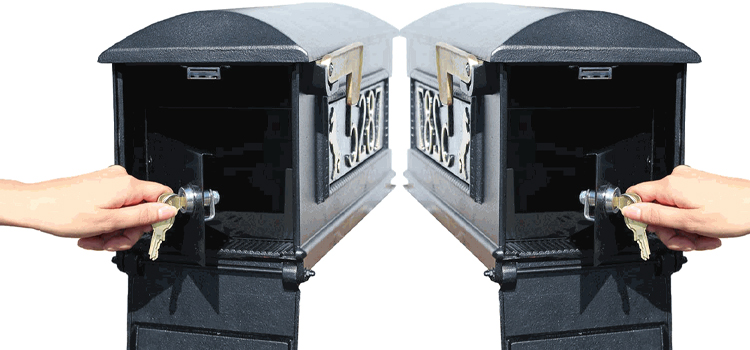 Durham Residential Mailboxes With Lock